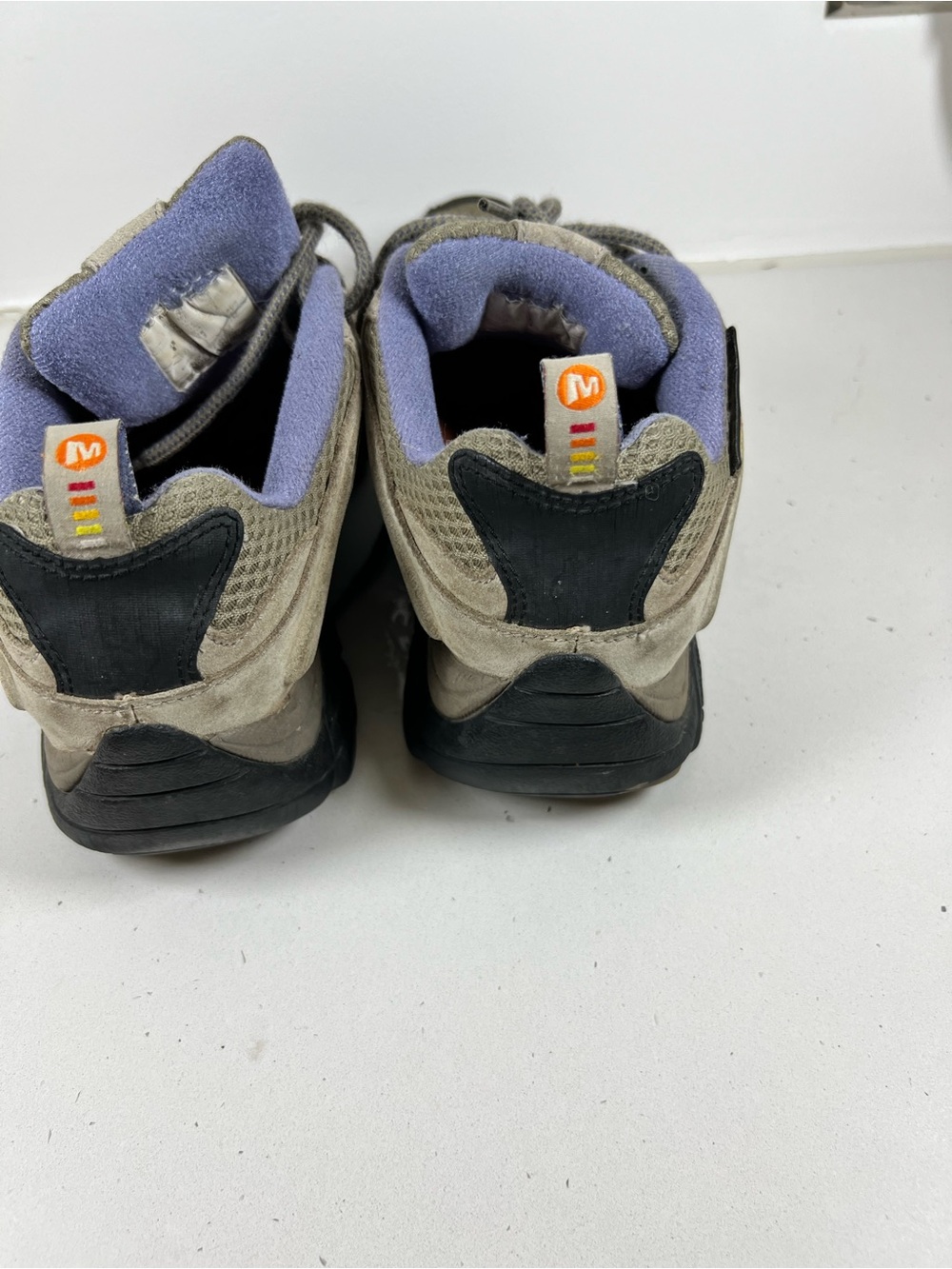 Merrell Moab Ventilator Vibram Hiking Shoes Taupe Gray Women’s Size 8 - Picture 4 of 5